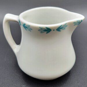 Restaurant Ware Creamer Shenango China Small Pitcher Blue Flowers Individual